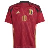 Maglia ufficiale Belgio Lukaku 10 Casa Euro 2024 per Bambino